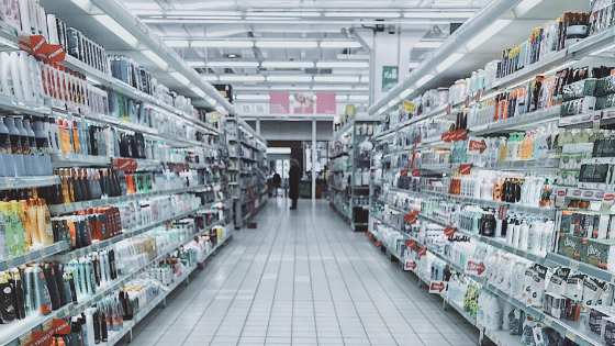 grocery display 