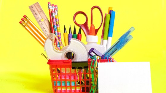 back-to-school basket 