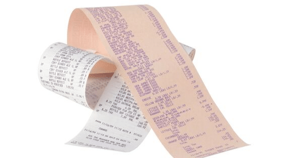 receipts 