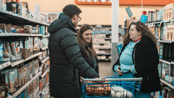 Local shoppers