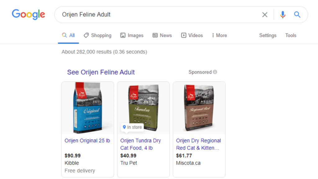 Google Product Listings