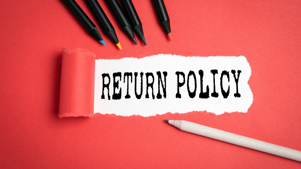 Retail return policy