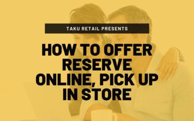 How To Offer Reserve Online, Pick Up In Store