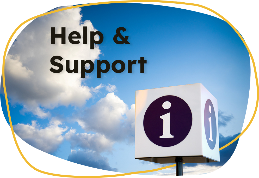 Help and Support Header Image