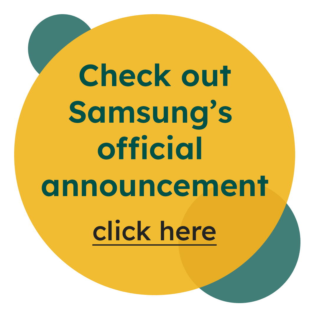 Samsung announcement link