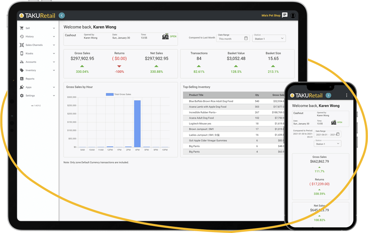 Hardware - Easy all-in-one retail management in a single platform