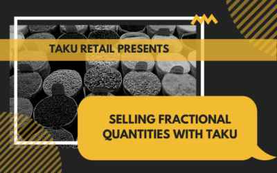 Selling Fractional Quantities With TAKU