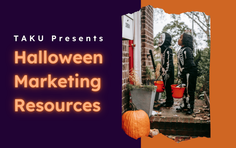 Halloween Marketing Resources Blog Card